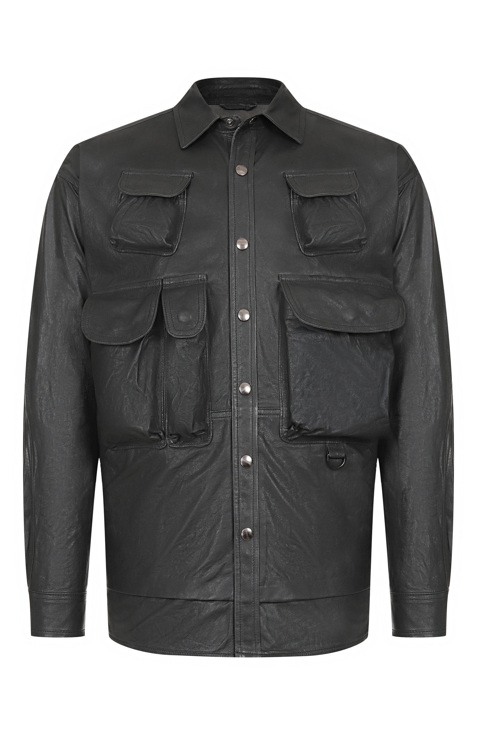 Кожаная рубашка GIORGIO BRATO, арт. GU25S24004NAPSTM, фото 1