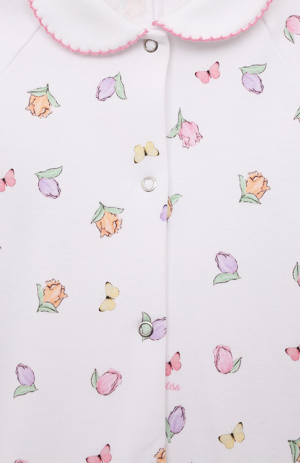 Хлопковый комбинезон MONNALISA, арт. 35A200, фото 3