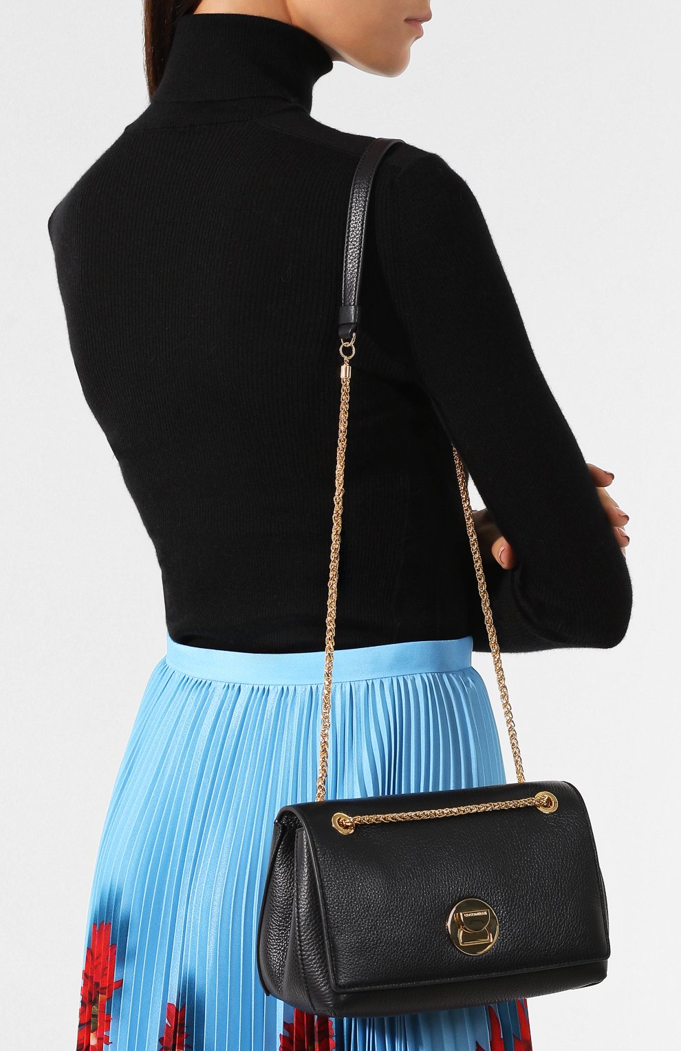 Сумка liya COCCINELLE черного цвета по цене 32200 руб., арт. E1 ED0 12 03 01, фото 5 Сумка liya COCCINELLE, арт. E1 ED0 12 03 01, фото 5