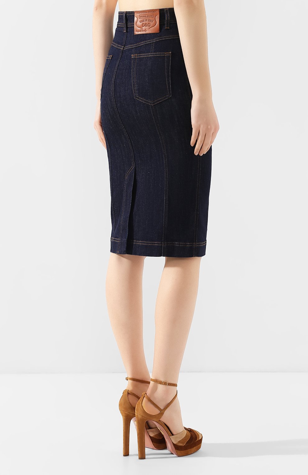 Джинсовая юбка DOLCE & GABBANA, арт. F4BR8D/G899V, фото 4