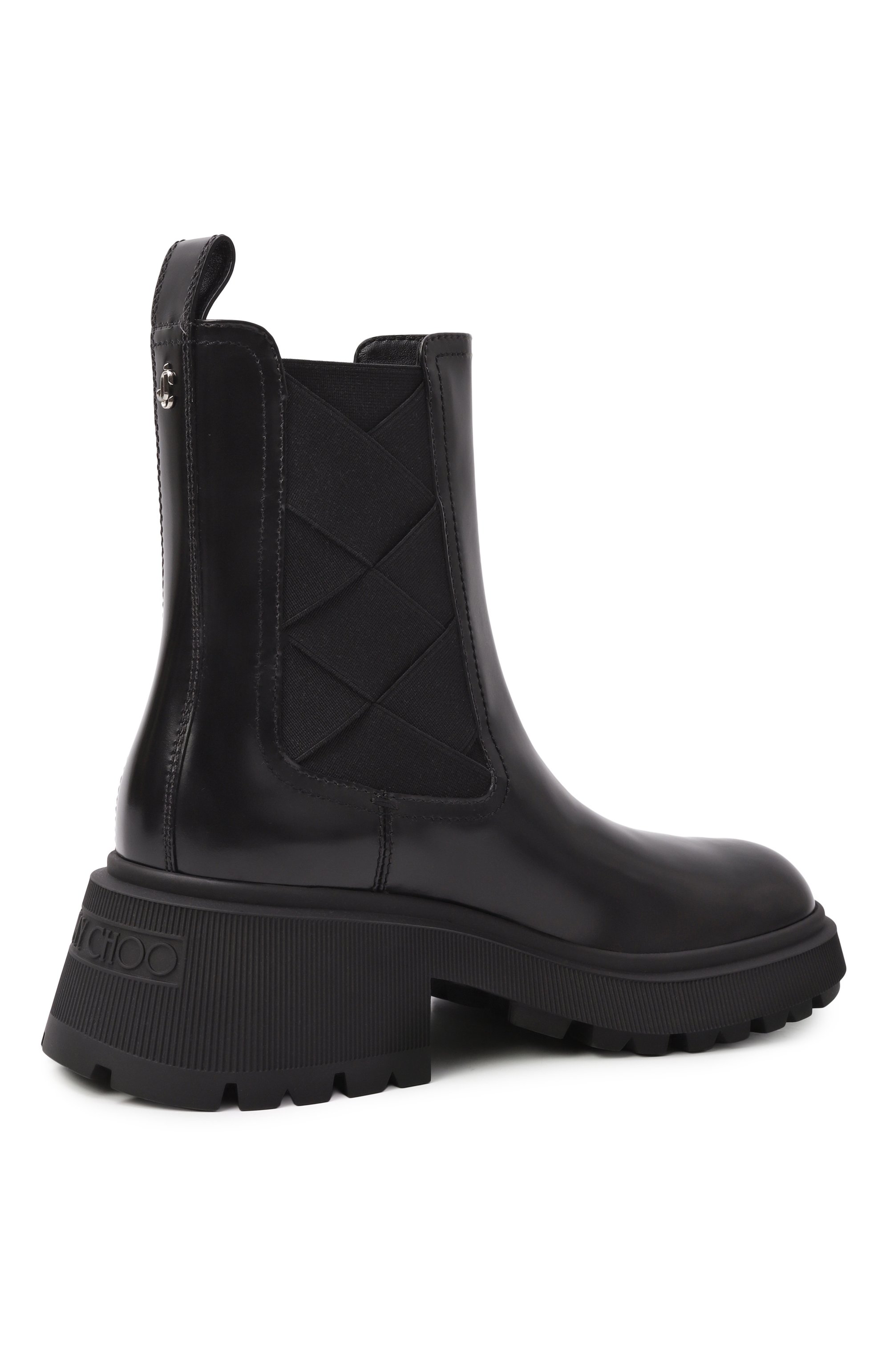 Кожаные челси louri combat JIMMY CHOO, арт. L0URI C0MBAT FLAT/XXF, фото 5