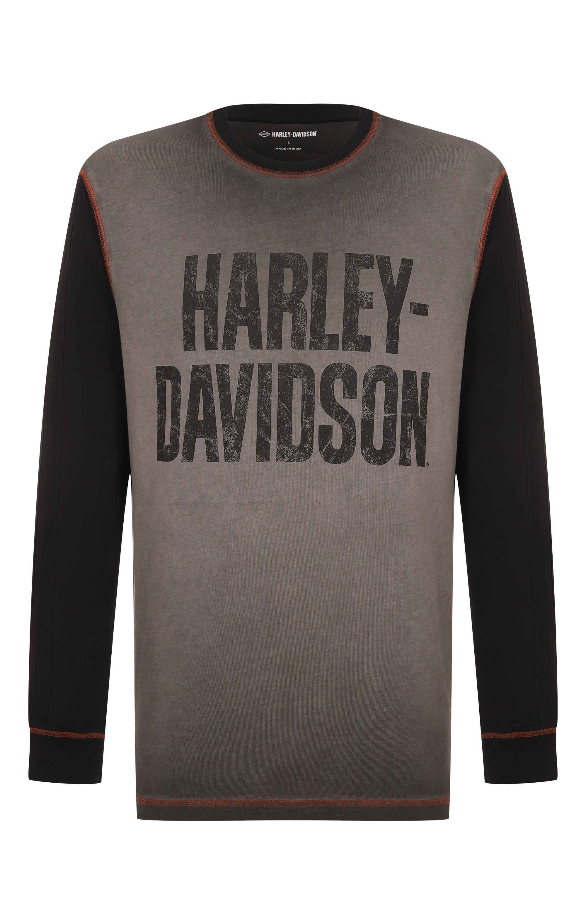 Хлопковый лонгслив HARLEY-DAVIDSON, арт. 99181-24VM, фото 1
