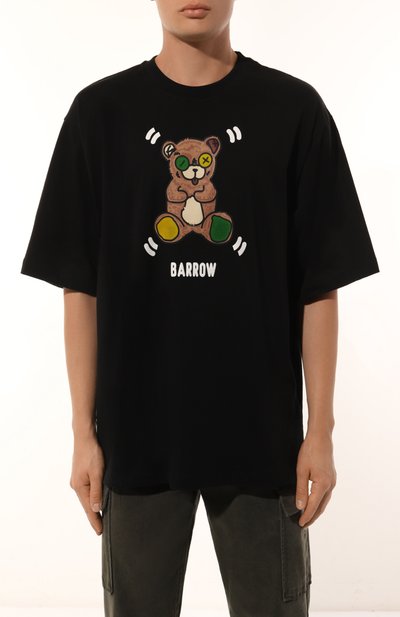 Хлопковая футболка BARROW, арт. F4BWMATH080, фото 3