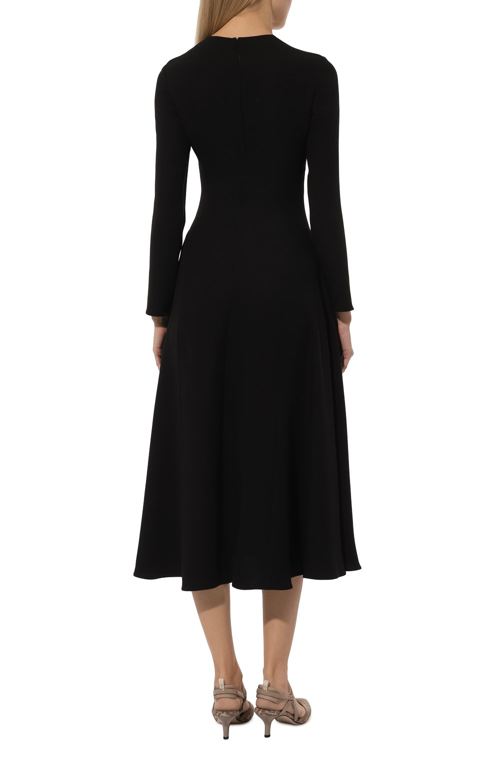 Шелковое платье VALENTINO, арт. 5B0VABJ11MM, фото 4