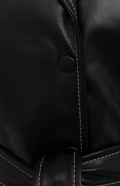 Кожаное платье GANNI, арт. F5969, фото 5