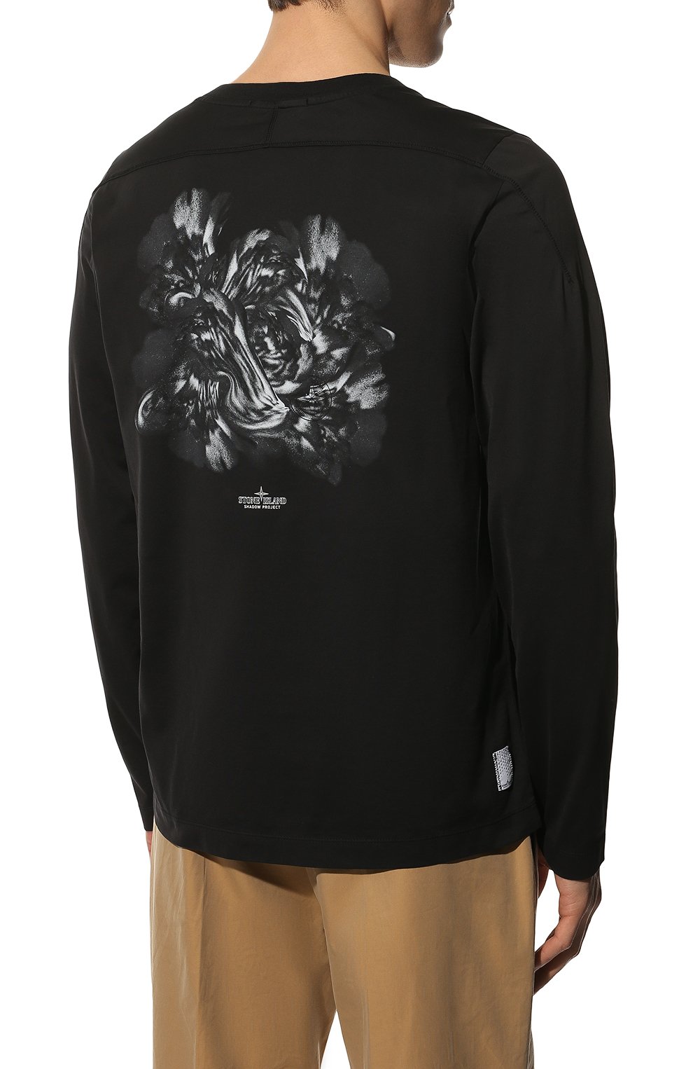 Хлопковый лонгслив STONE ISLAND SHADOW PROJECT, арт. 76192021B, фото 4