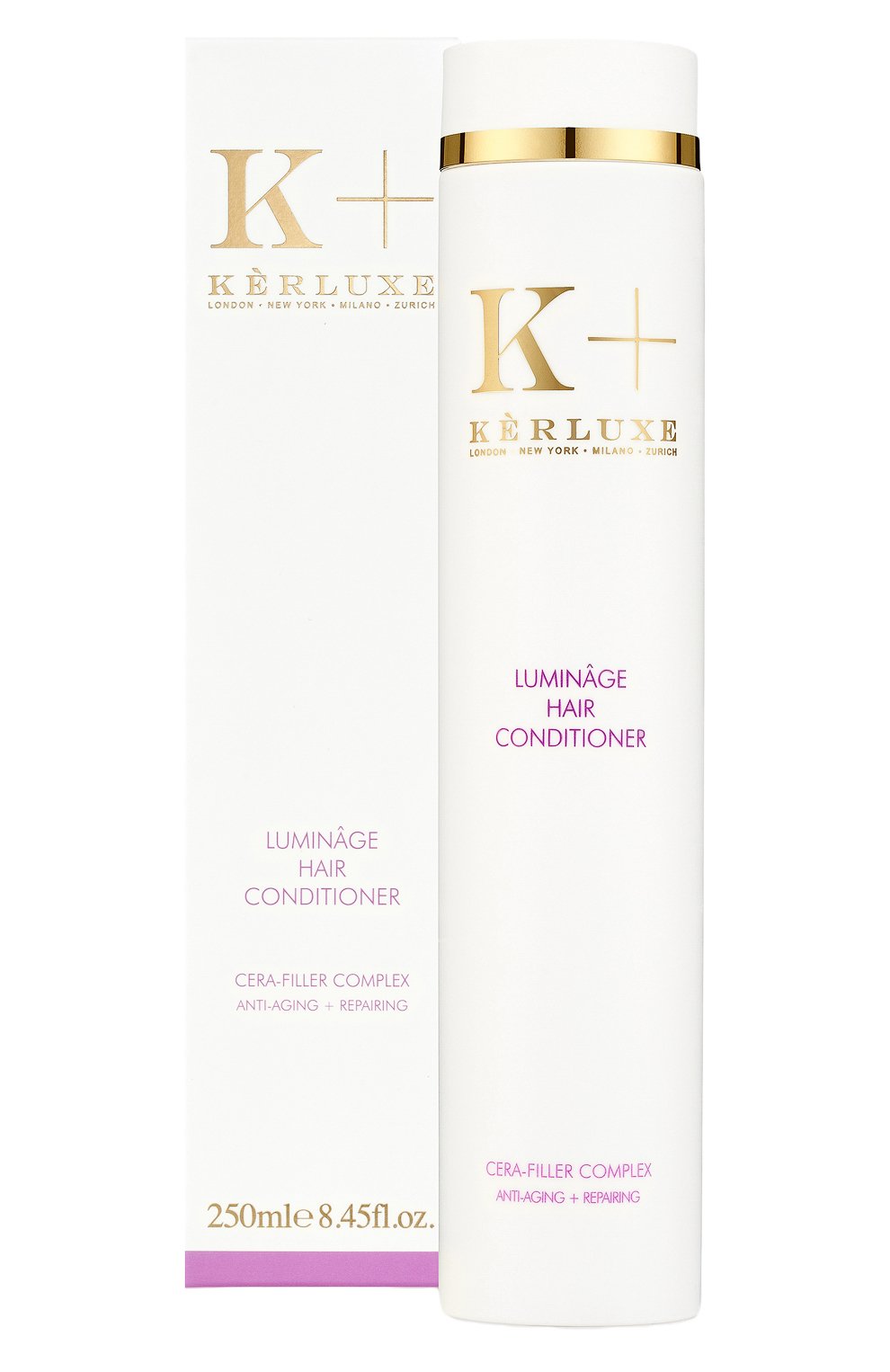 Антивозрастной кондиционер для укрепления волос и кожи головы luminage (250ml) KERLUXE, арт. 7640119848822, фото 2