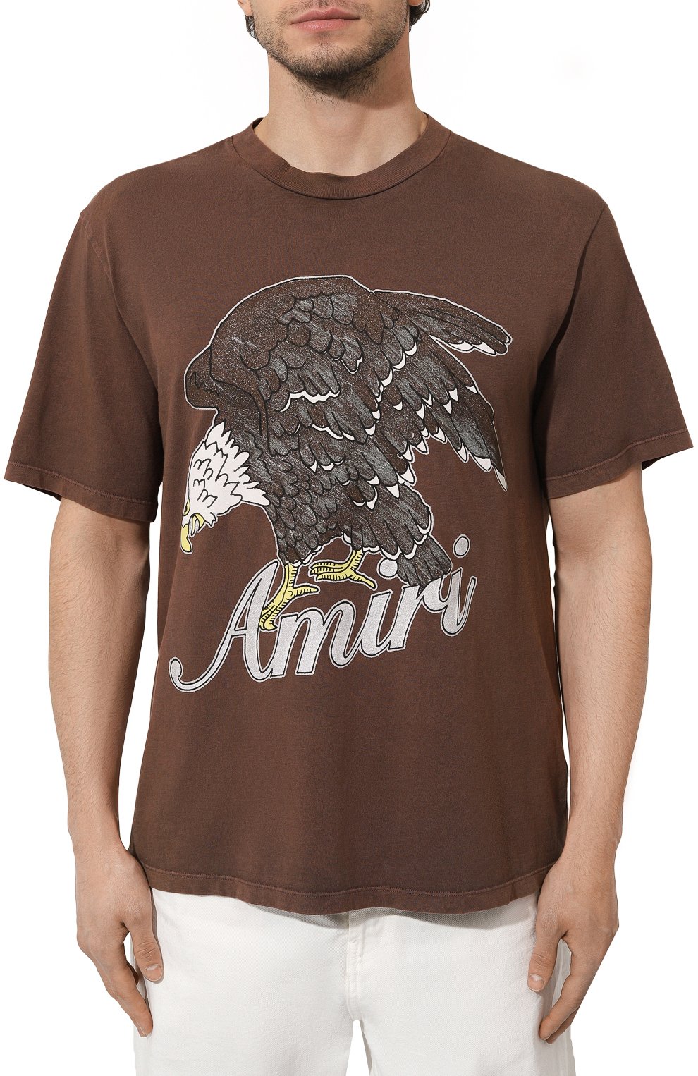 Хлопковая футболка AMIRI, арт. PS24MJG006, фото 3