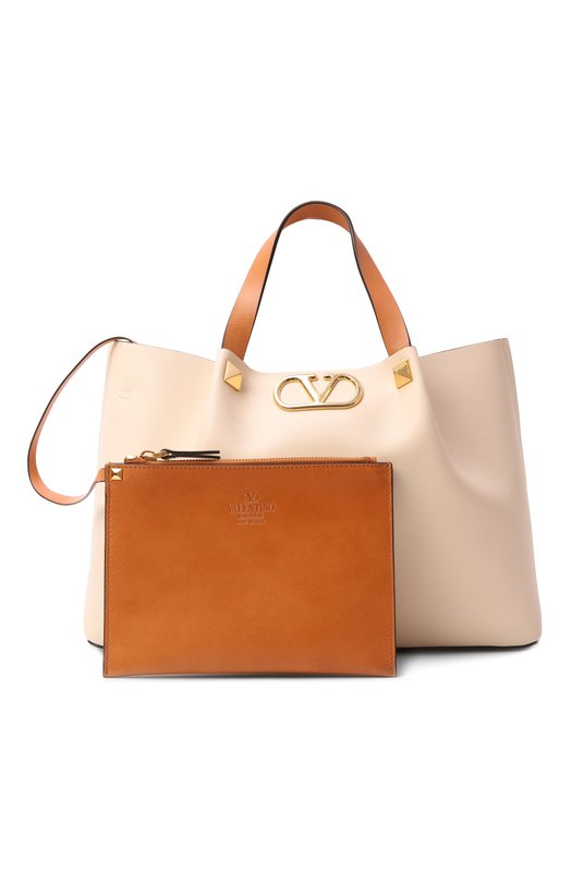 Сумка-тоут Vlogo medium Valentino 8W2B0T01/LSX Кремовый  8W2B0T01/LSX Фото 7