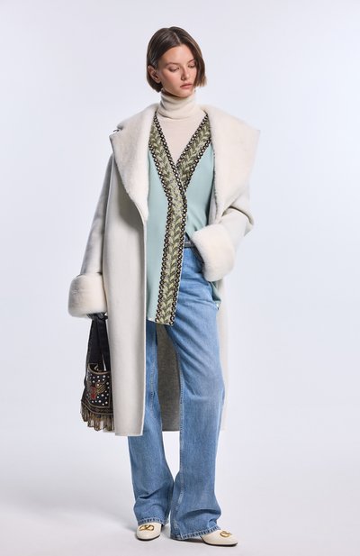 Кожаные перчатки GIORGIO ARMANI, арт. GW001984/AF19169, фото 3