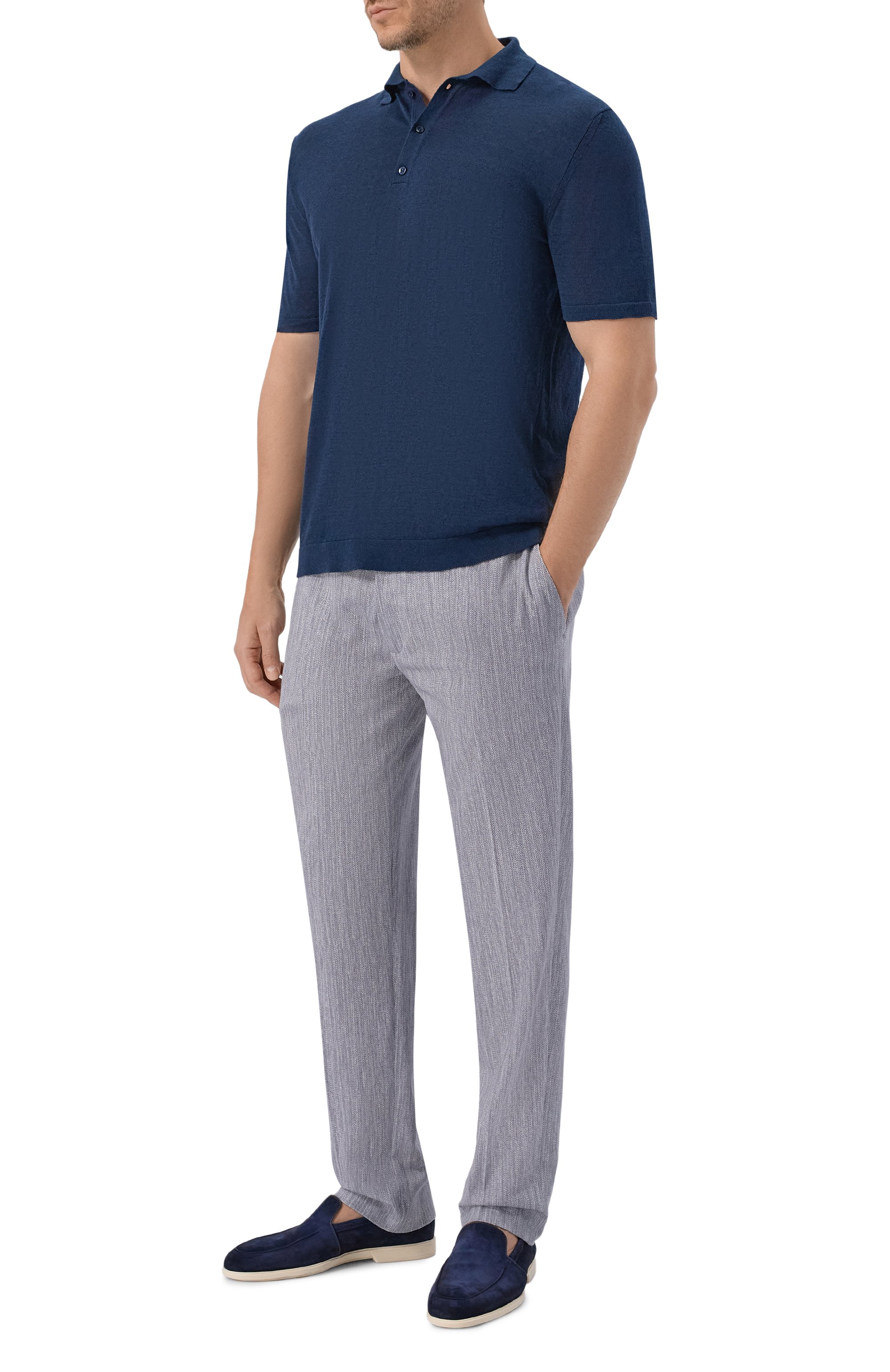 Хлопковые брюки CIRCOLO 1901, арт. CN5255, фото 2