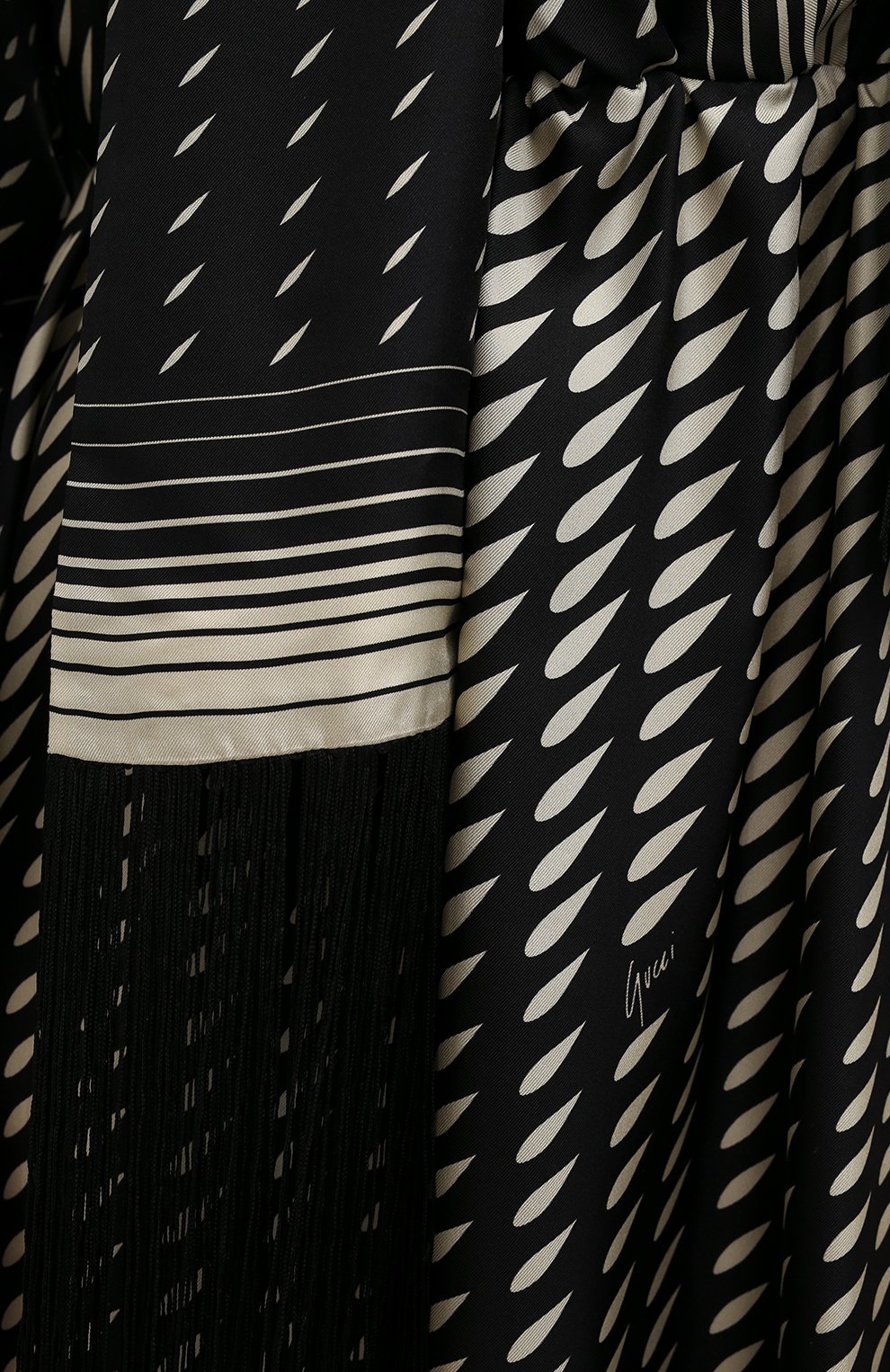 Шелковое платье GUCCI, арт. 643440/ZAGHV, фото 5