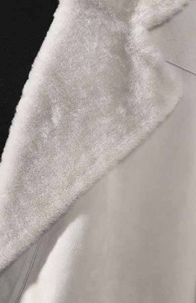 Двусторонняя дубленка KITON серого цвета по цене 624500 руб., арт. D48673X05S05, фото 5 Двусторонняя дубленка KITON, арт. D48673X05S05, фото 5