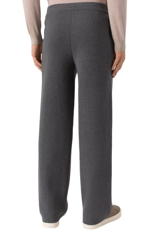 Брюки из шерсти и хлопка 12 STOREEZ 133537 Серый  133537 Фото 4