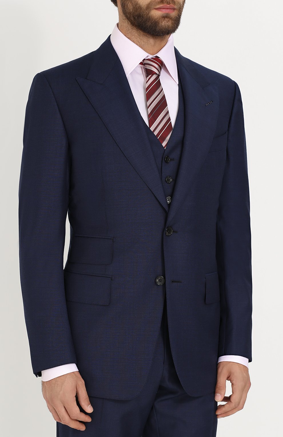 Шерстяной костюм-тройка TOM FORD, арт. 222R83/31AL43, фото 2