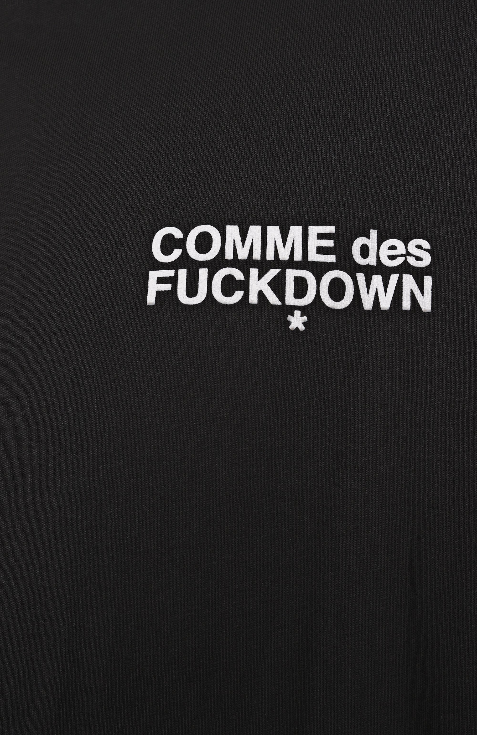 Хлопковая футболка COMME DES FUCKDOWN, арт. CFABM01509, фото 6