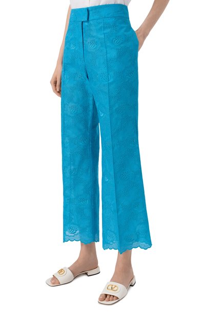 Хлопковые брюки VALENTINO, арт. 8B3RB6X2/A4G, фото 3