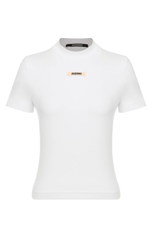 Хлопковая футболка Jacquemus 24ETSW00133AJ0/0124 Белый 24ETSW00133AJ0/0124