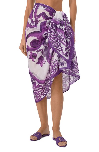 Хлопковое парео DOLCE & GABBANA, арт. 04A01J/0N020, фото 3