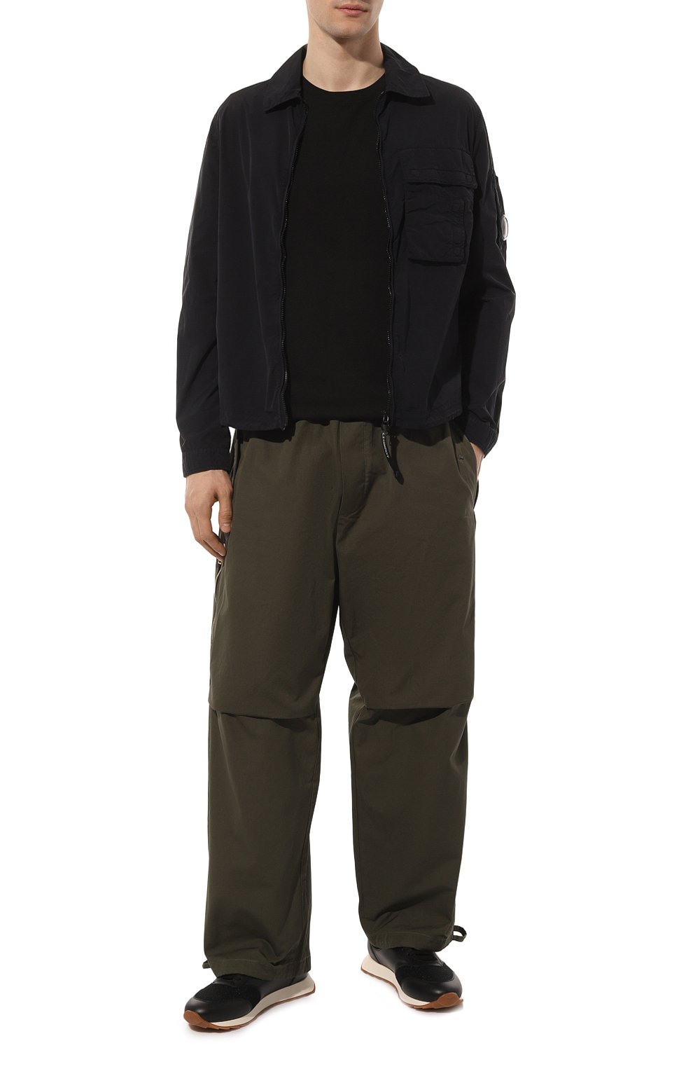 Хлопковая футболка C.P. COMPANY, арт. 14CMTS046A-005100W, фото 2