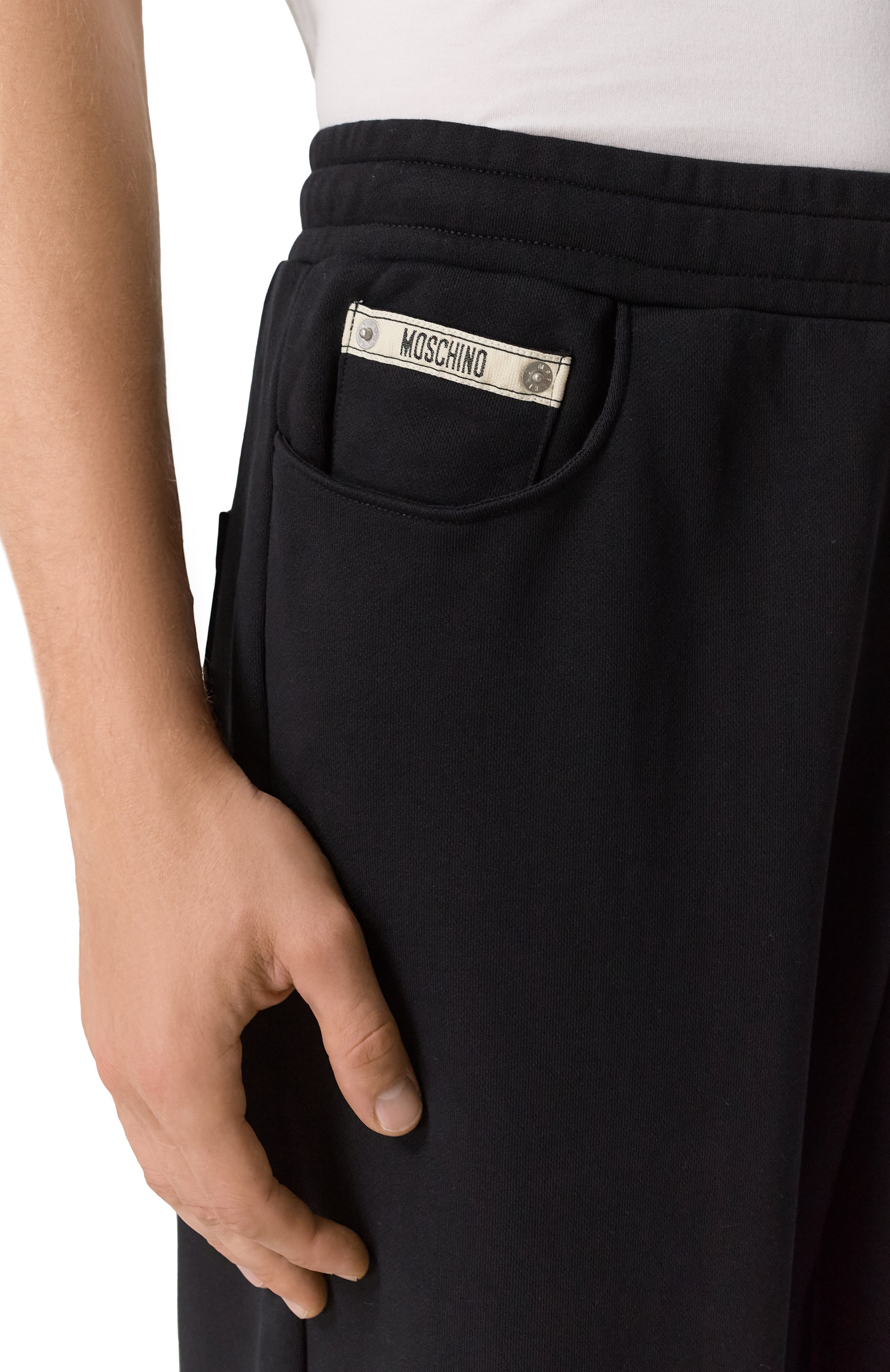 Хлопковые джоггеры MOSCHINO, арт. A0355/5228, фото 5