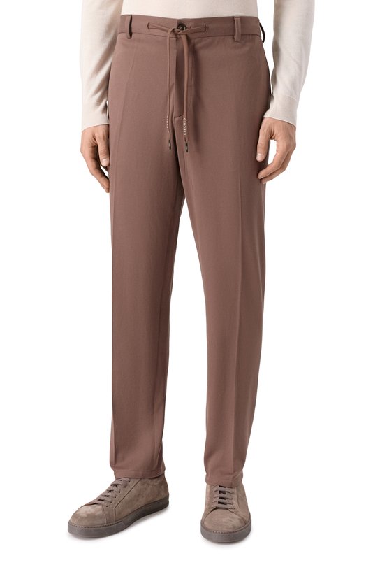Хлопковые брюки Circolo 1901 CN5181 Коричневый  CN5181 Фото 3