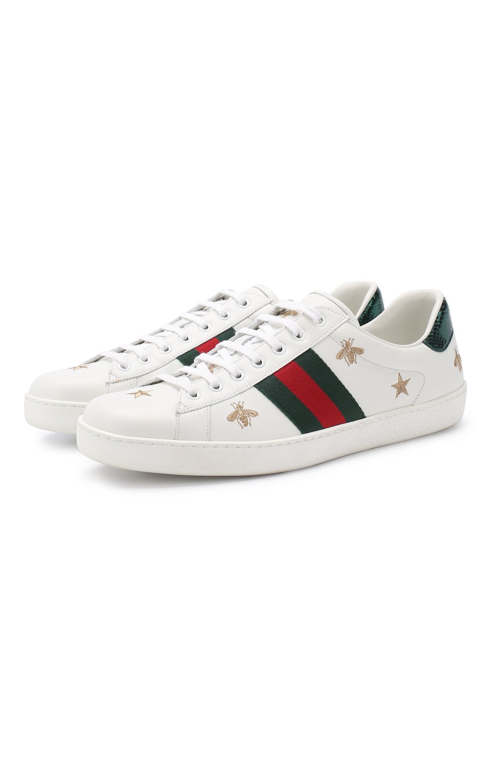 Комбинированные кеды new ace GUCCI, арт. 386750/A38F0, фото 1