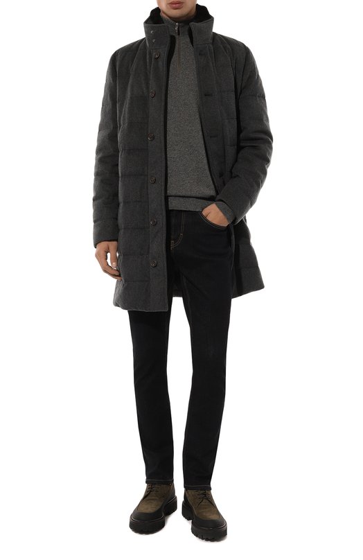 Утепленная куртка Kiton UW1974V0479F03 Серый  UW1974V0479F03 Фото 2
