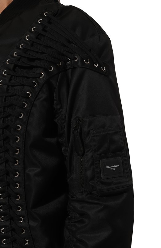 Бомбер Dolce & Gabbana F9P23T/FUMNQ Чёрный  F9P23T/FUMNQ Фото 5