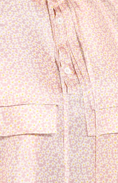 Атласная блуз ка LANVIN, арт. RW-T0640I-4223-H19, фото 5