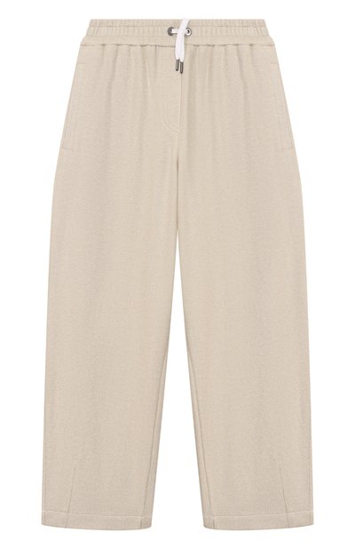 Брюки из вискозы и хлопка BRUNELLO CUCINELLI, арт. BG930E651C