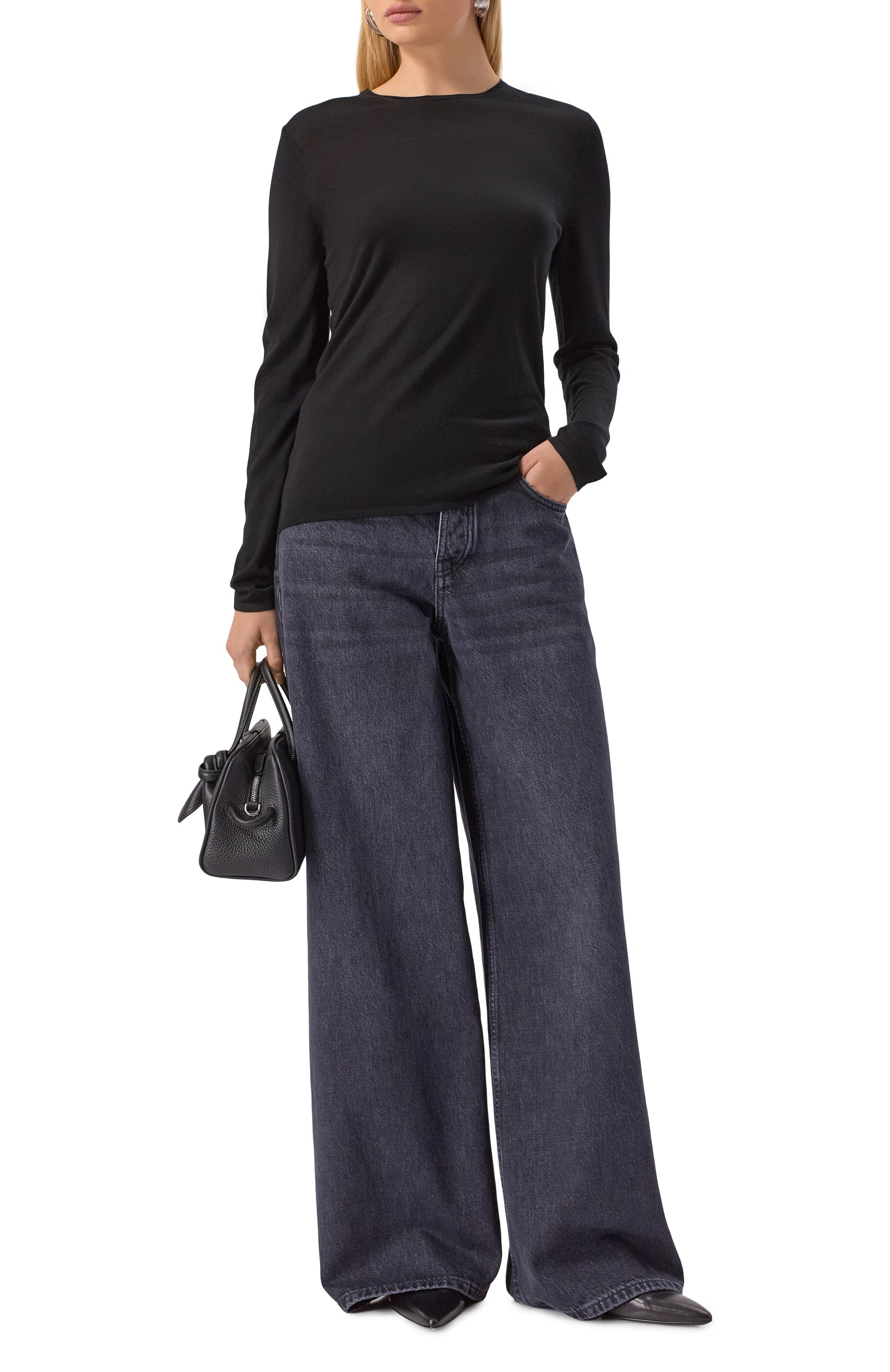 Джинсы wide leg candiani 431 12 STOREEZ, арт. 132973, фото 2