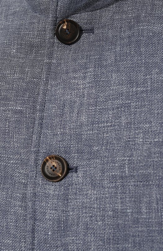 Пуховый жилет Brunello Cucinelli MD4951852 Синий  MD4951852 Фото 5