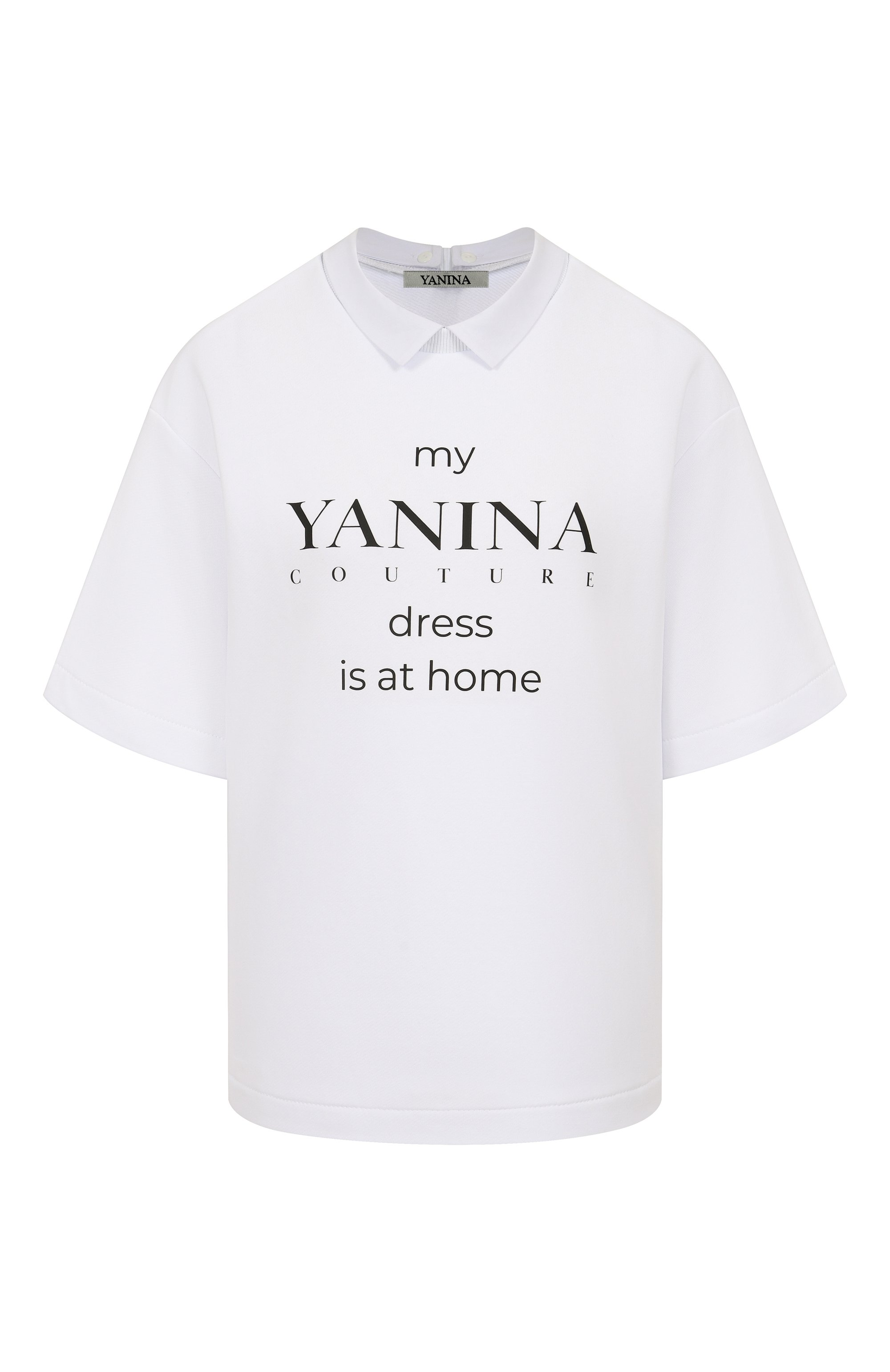 Хлопковая футболка YANINA, арт. 0-3073A, фото 1