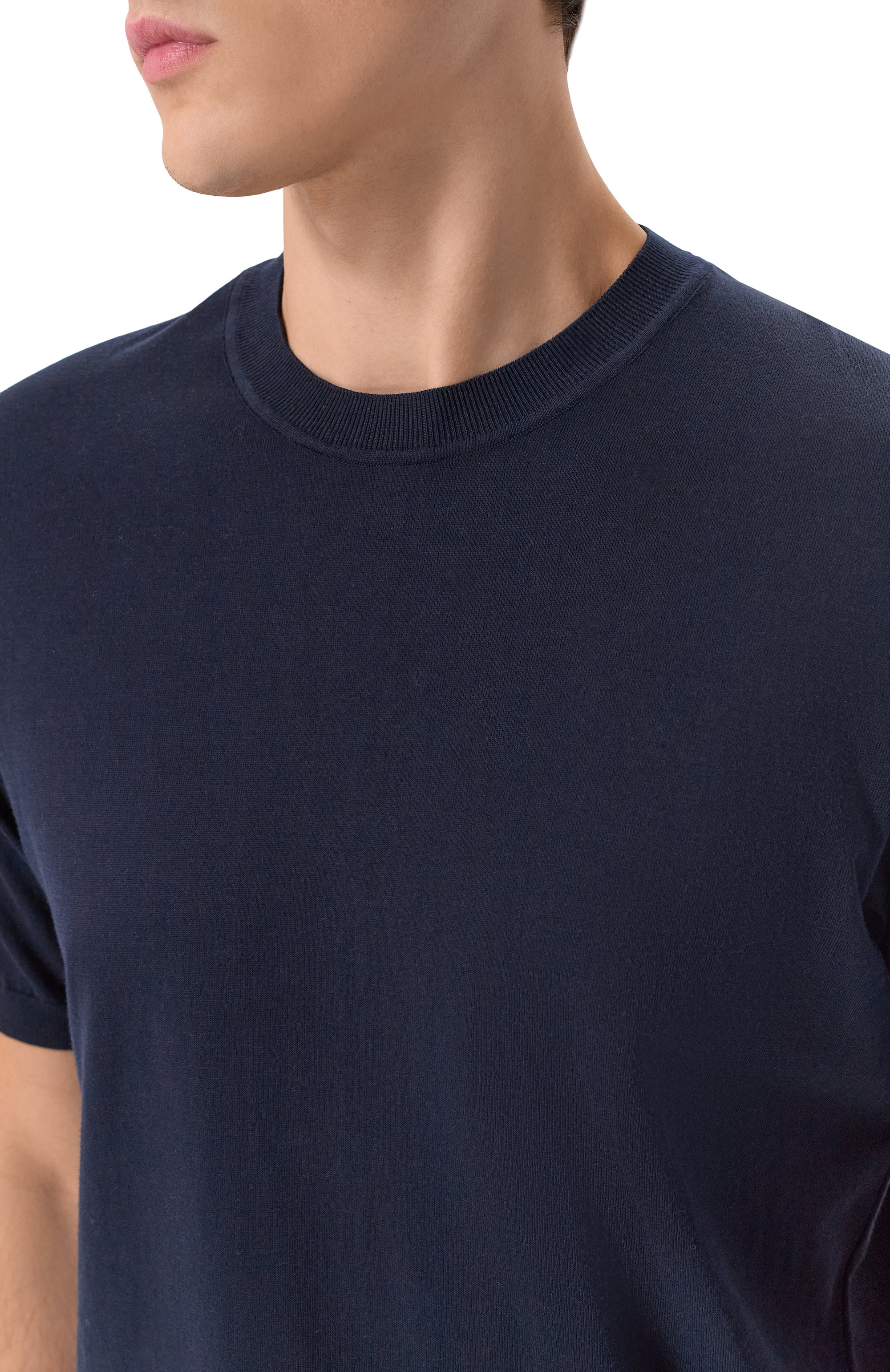 Хлопковый джемпер PAUL&SHARK темно-синего цвета по цене 41750 руб., арт. 25411516, фото 5 Хлопковый джемпер PAUL&SHARK, арт. 25411516, фото 5