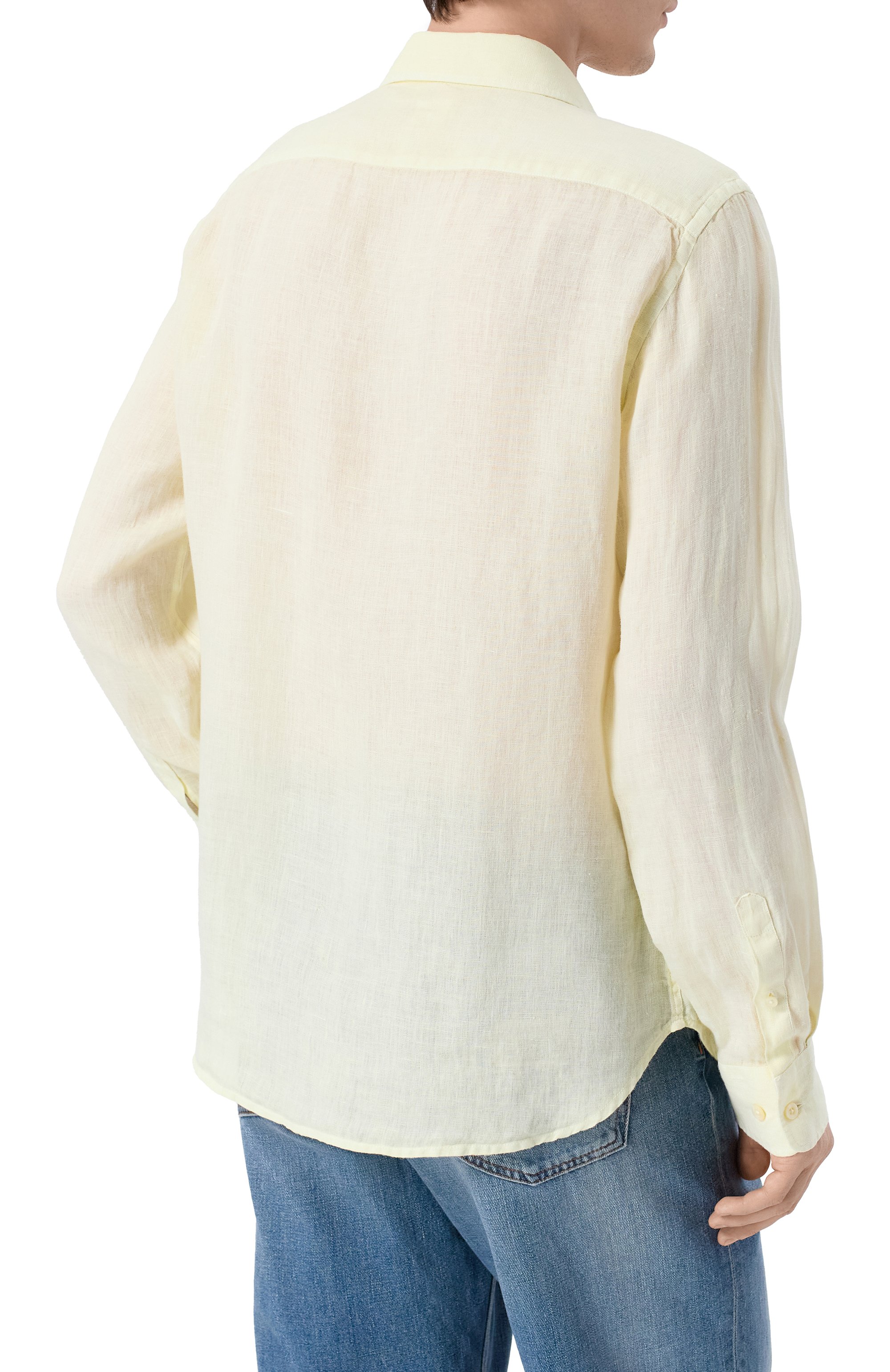 Льняная рубашка 120% LINO, арт. 33ALIM1PKA/0115/S00, фото 4