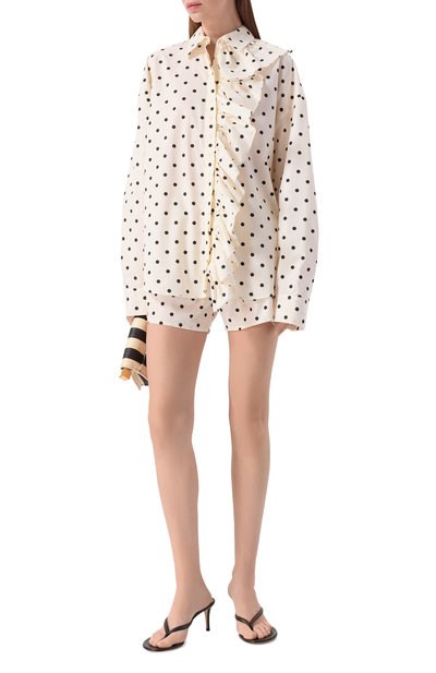 Хлопковые шорты MSGM, арт. 4042MDI01 267353/267353, фото 2