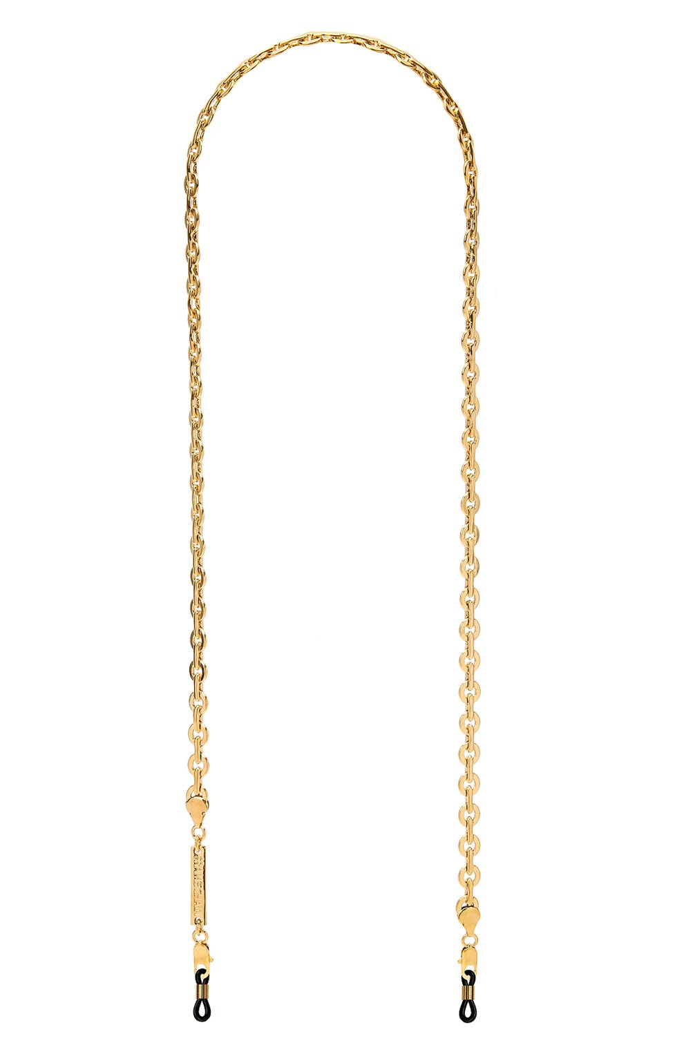Цепочка для очков FRAME CHAIN золотого цвета по цене 12700 руб., арт. T0NY YELL0W, фото 1 Цепочка для очков FRAME CHAIN, арт. T0NY YELL0W, фото 1