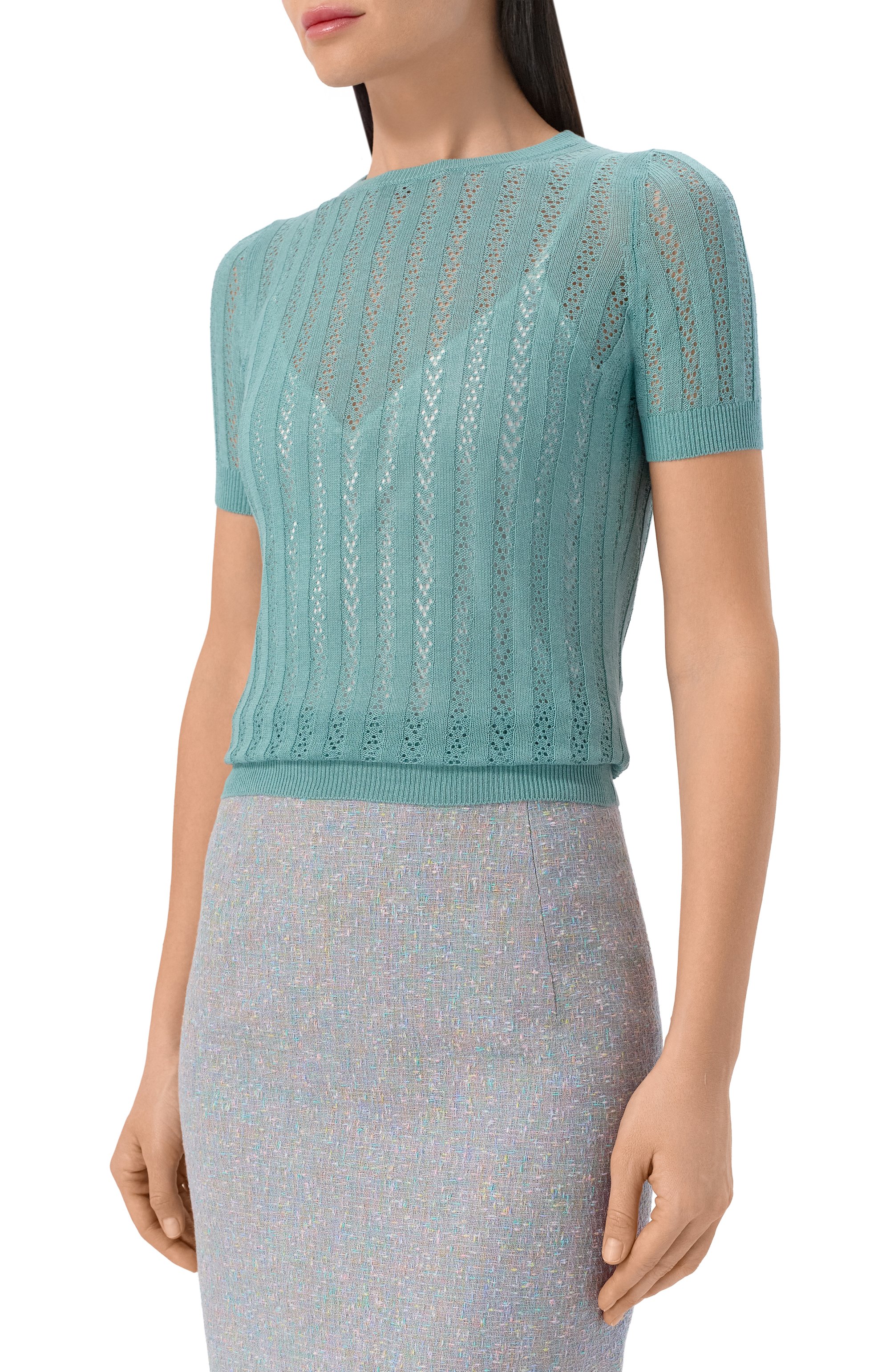 Пуловер из шелка и хлопка MVST, арт. M26.CSW.K431/G0NG, фото 3