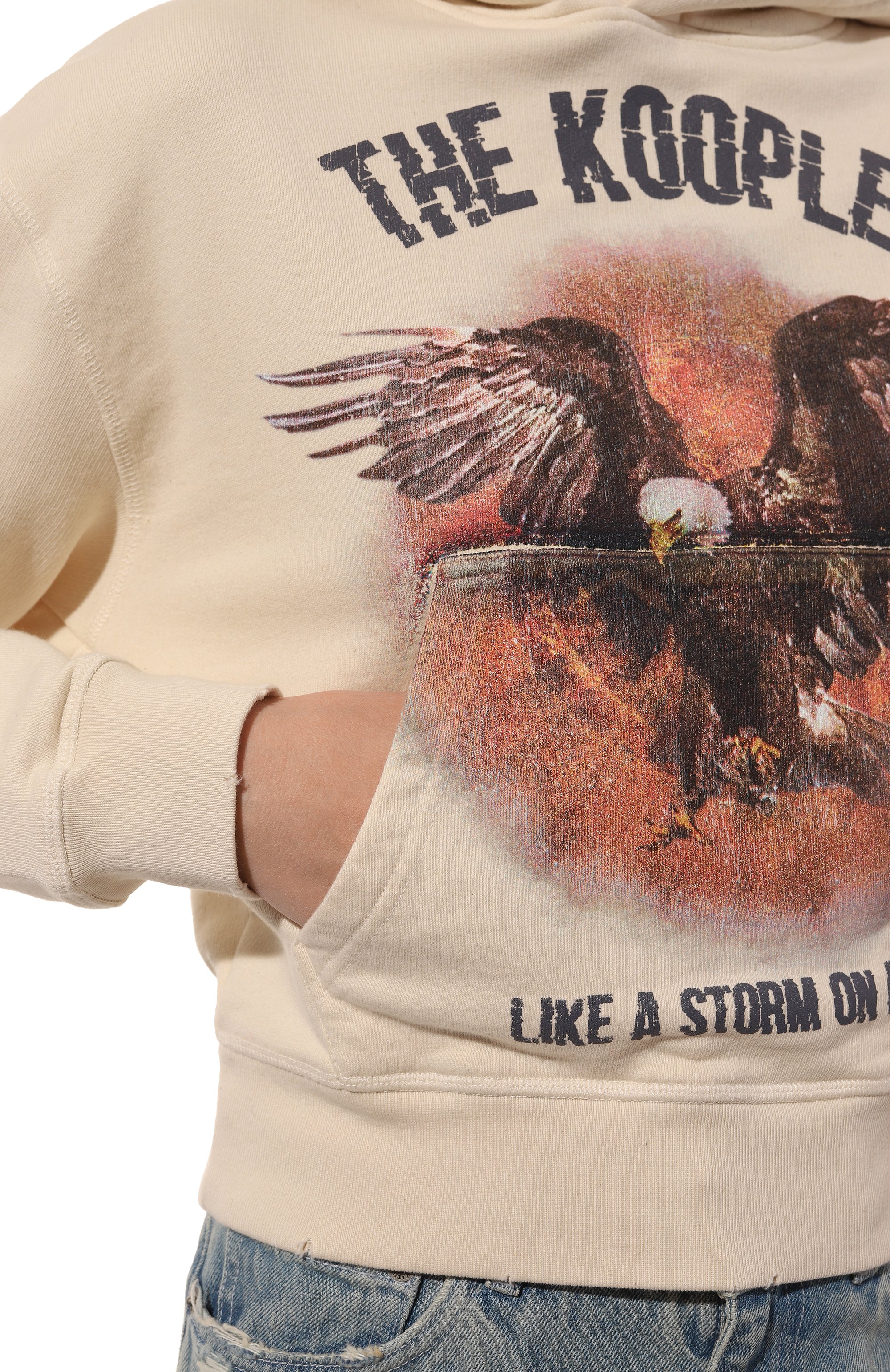 Хлопковое худи THE KOOPLES, арт. FSWE29023K, фото 5