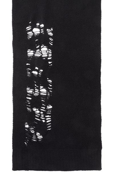 Шерстяной шарф ANN DEMEULEMEESTER, арт. B0013175/KN071, фото 4