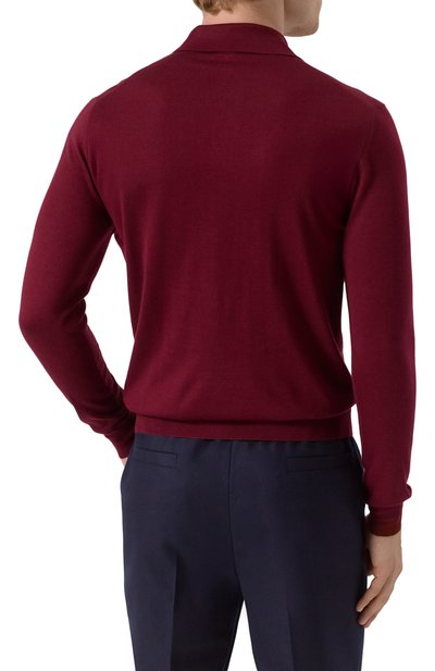 Поло из кашемира и шелка FEDELI, арт. MU007091, фото 4