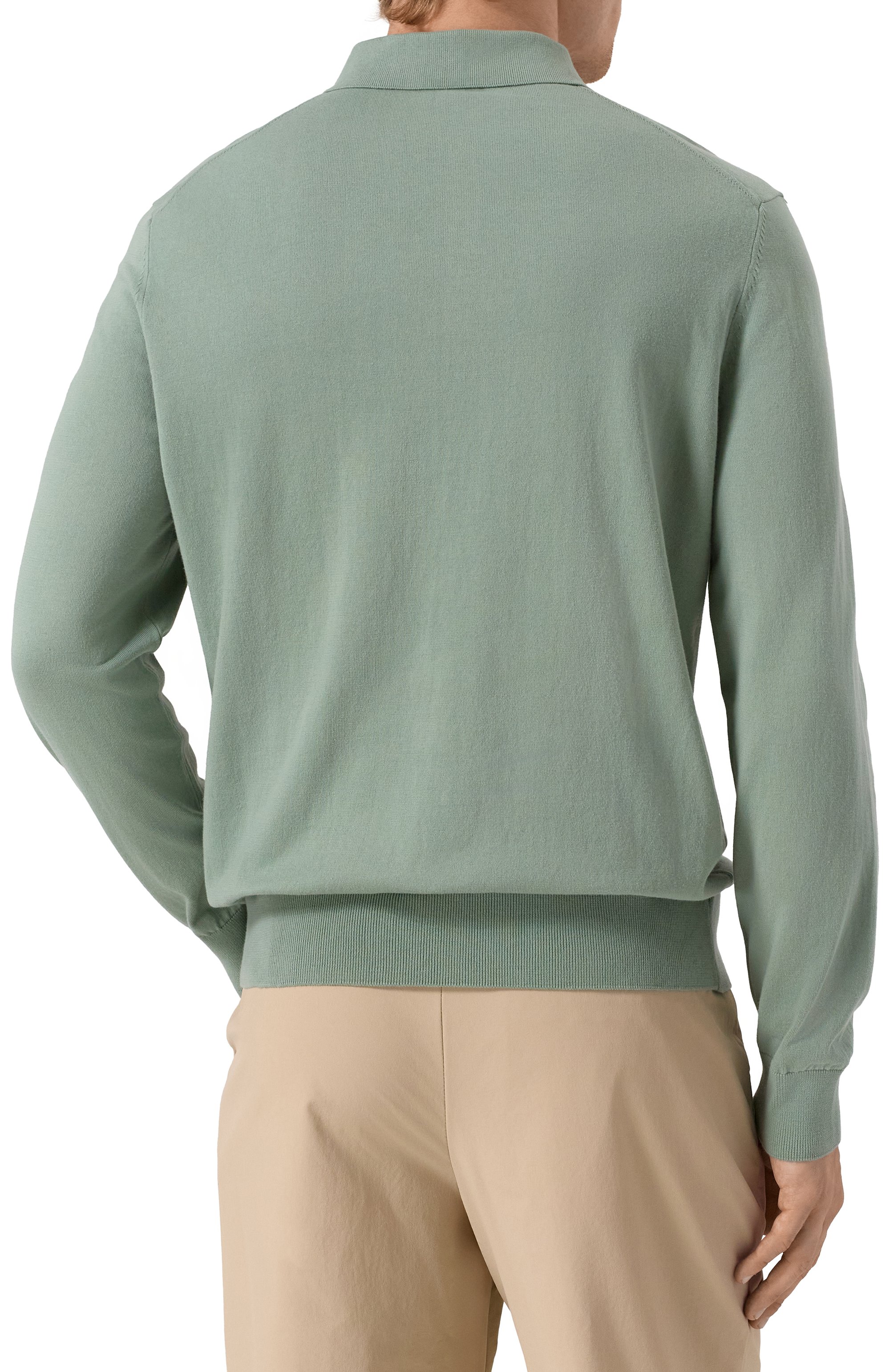 Хлопковое поло BOSS, арт. 50506025, фото 4