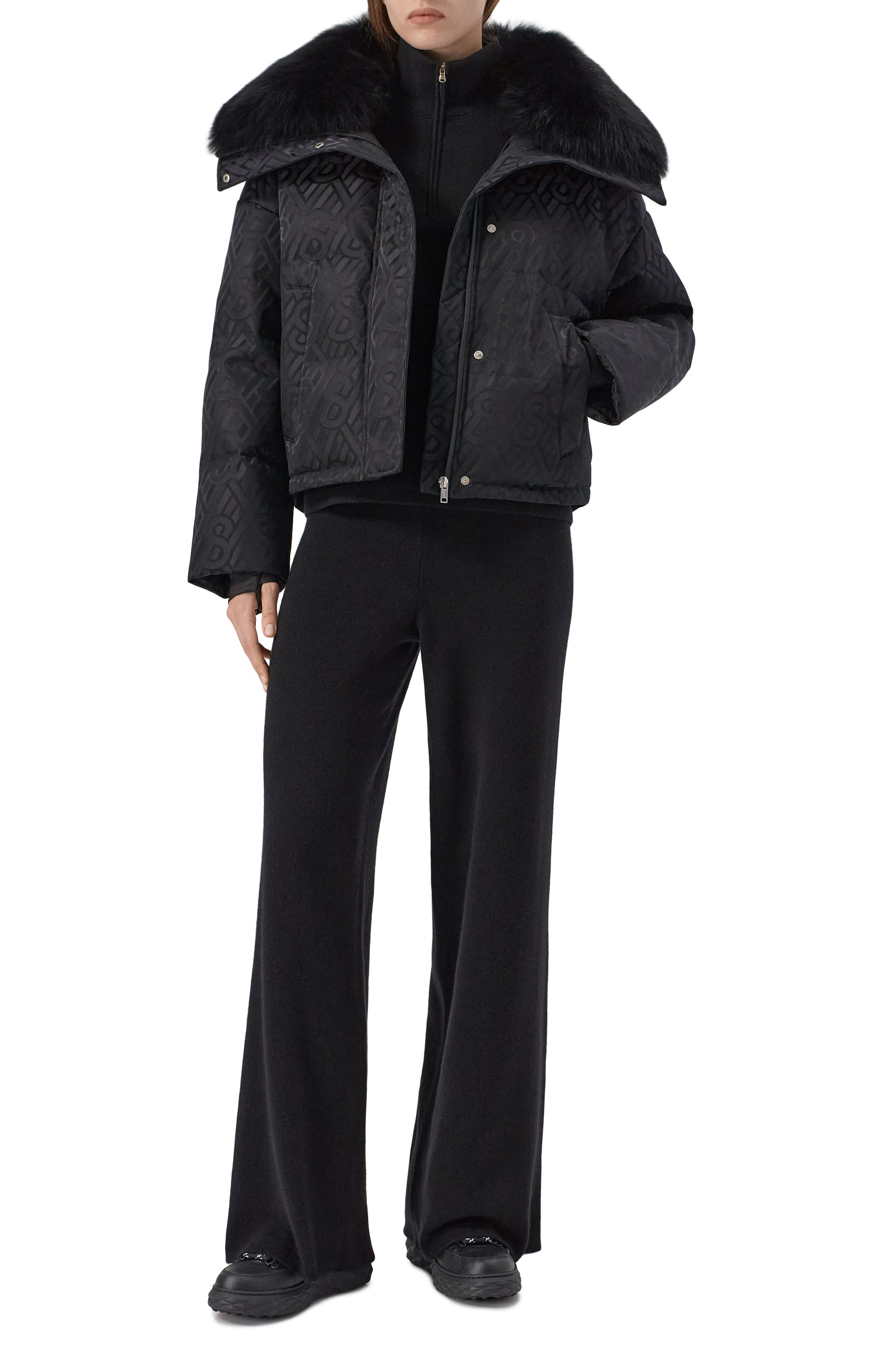 Пуховик с отделкой из песца YVES SALOMON, арт. KV00460/T20G, фото 2