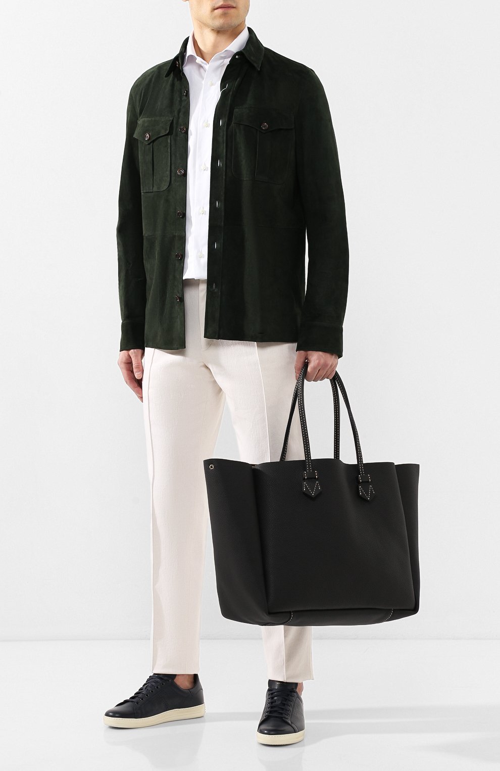 Двусторонняя кожаная сумка MOREAU, арт. SVINLDTTITTTSTB, фото 2