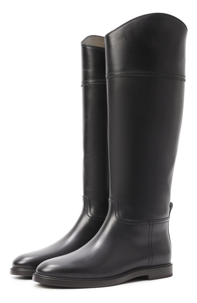 Женские кожаные сапоги BRUNELLO CUCINELLI, арт. MZ0LC3039P