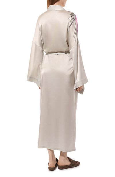 Шелковый халат YANINA, арт. T-2546/1, фото 4