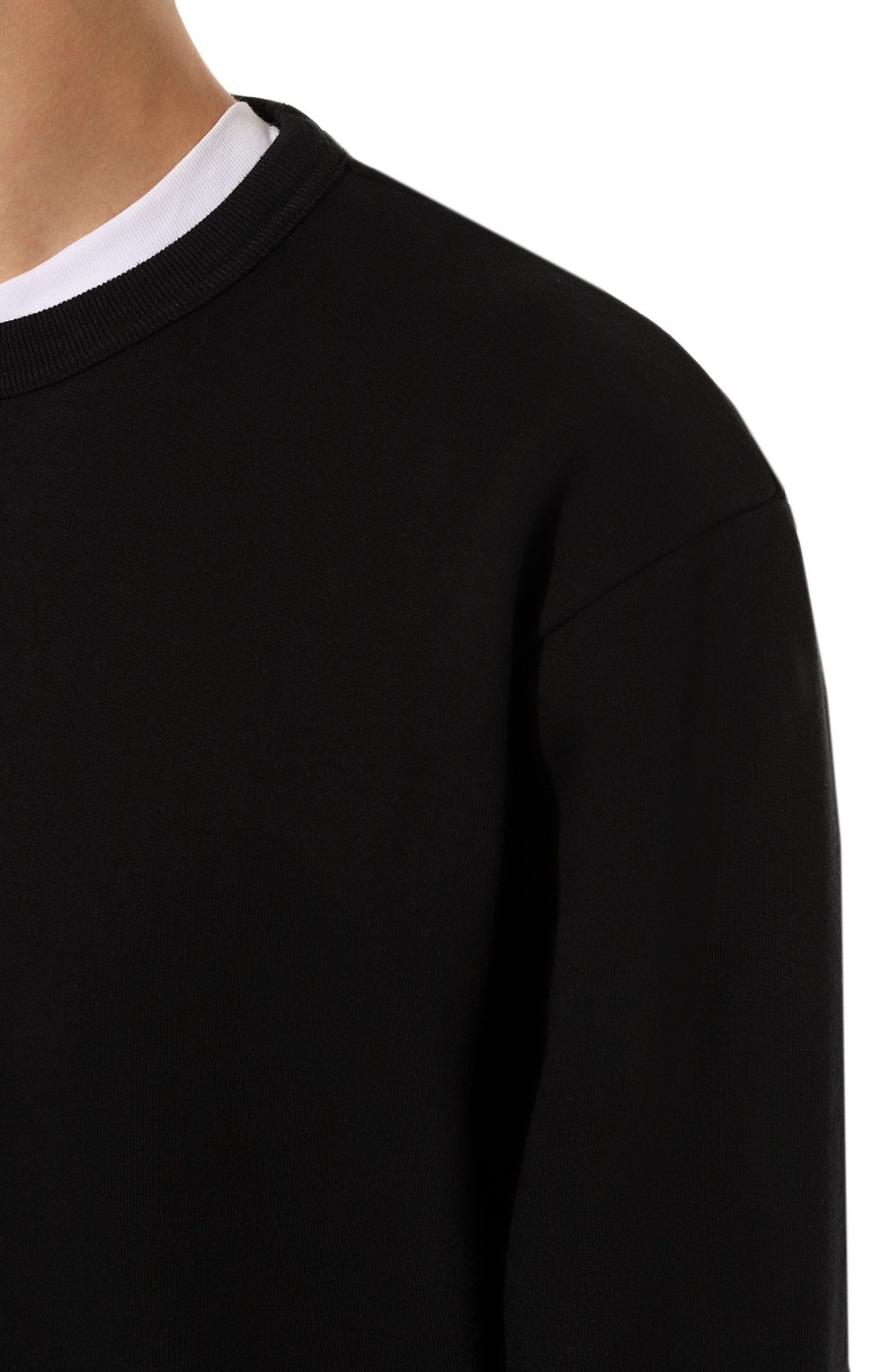 Хлопковый свитшот ACNE STUDIOS, арт. FN-MN-SWEA000091BLACK, фото 5