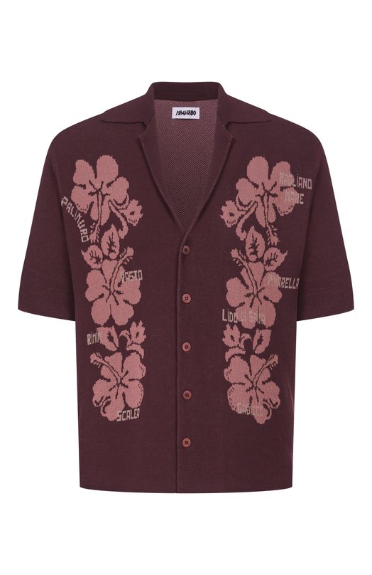 Хлопковый кардиган Magliano MGSS26SR02012 Бордовый MGSS26SR02012