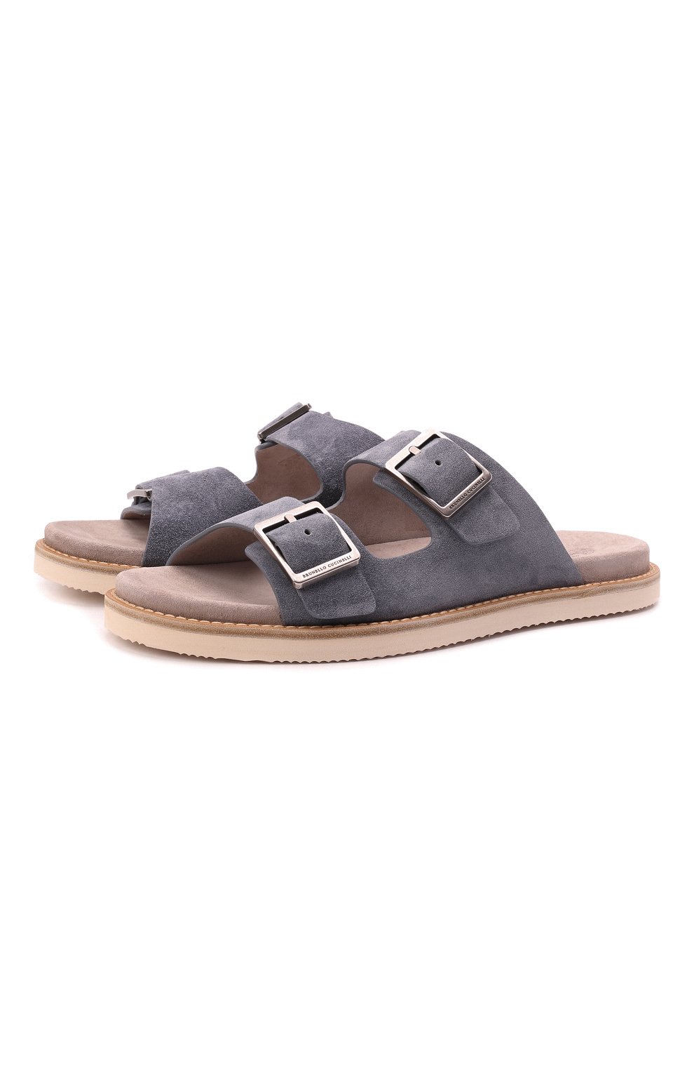 Замшевые шлепанцы urban BRUNELLO CUCINELLI, арт. MZUSILY235, фото 1